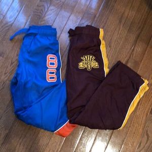 GAP!!! 2 Pairs Boys Athletic Nylon Pants Sz M (8)